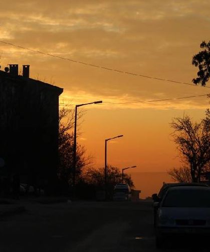 Gün doğumunda çekilen Eskişehir manzarası görenleri hayran bıraktı