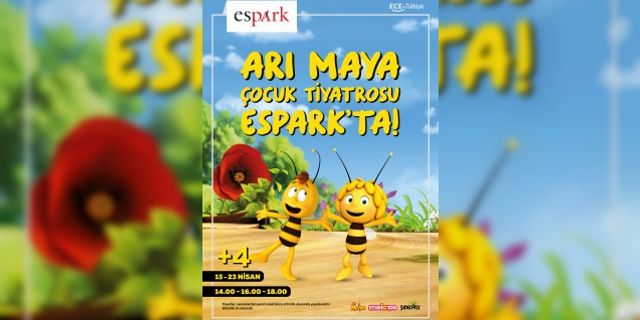 Arı Maya 15 ile 23 Nisan tarihleri arasında minik hayranları ile Espark AVM’de buluşacak