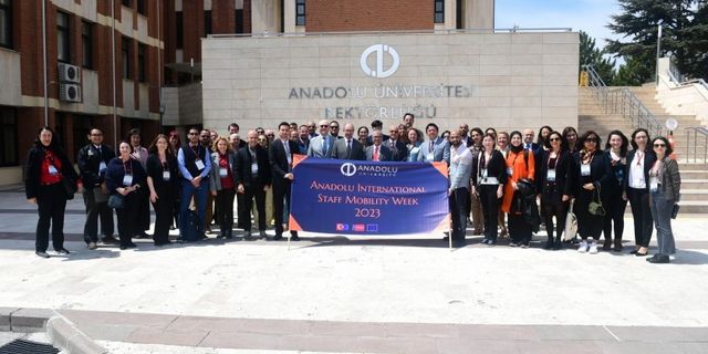 Anadolu Üniversitesi’nde International Staff Mobility Week Programı başladı
