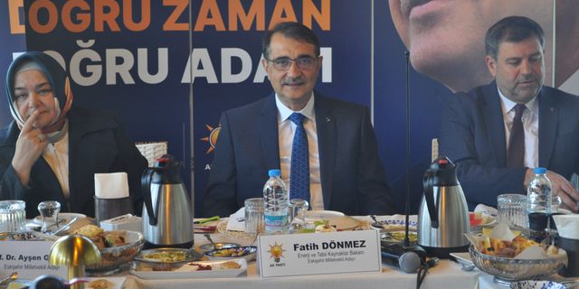 Bakan Dönmez, “Eskişehir için 5 yatırım alanı belirledik”