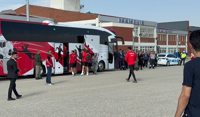 A Milli Takım Ermenistan maçı için Eskişehir’de
