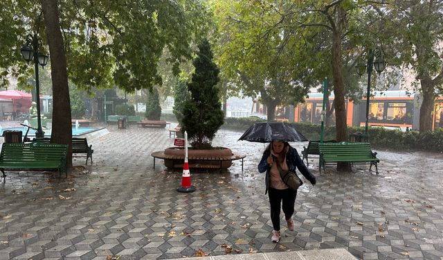 Eskişehir için kuvvetli sağanak yağış uyarısı