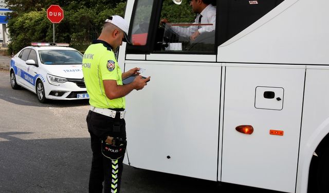 Ekim ayı trafik denetimleri raporu açıklandı