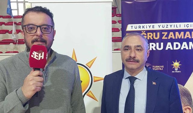 Mustafa Çoban; "Sarıcakaya ilçemizi sosyo-ekonomik olarak güçlendirmeliyiz"