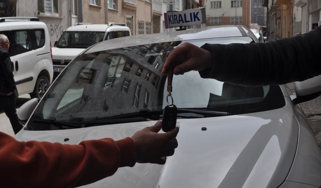 Eskişehir'de kiralık araçlara yoğun talep