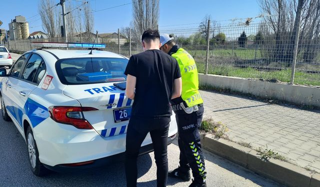 Eskişehir'de 419 araç sürücüsüne cezai işlem
