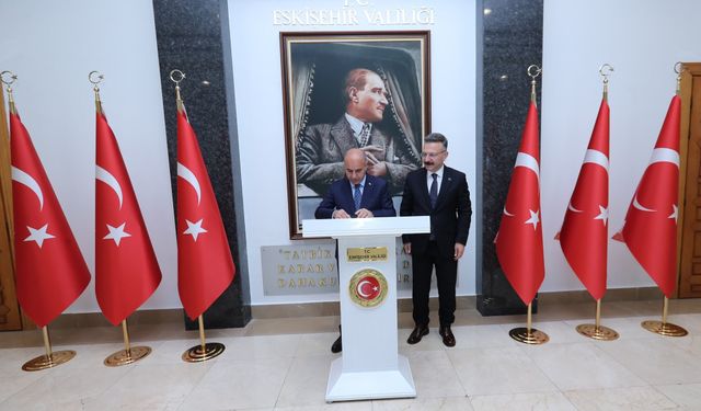 İçişleri Bakan Yardımcısı Mehmet Aktaş Eskişehir'de