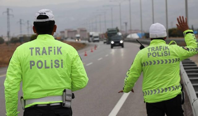 Trafik denetimlerinde 8 bin 511 adet ceza yazıldı