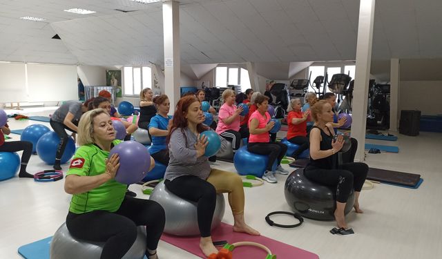 Odunpazarı Belediyesi’nden sağlıklı yaşam için Pilates dersleri