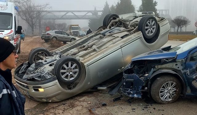 Eskişehir'de gizli buzlanma aynı bölgede 3 farklı kazaya yol açtı