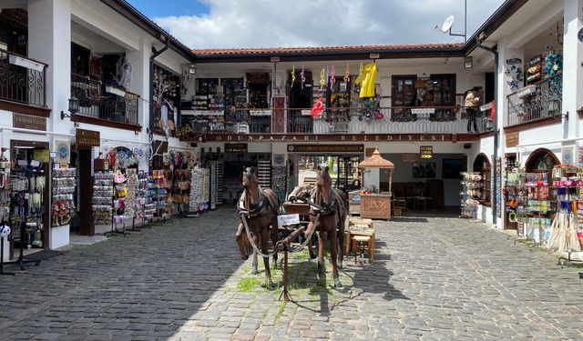 Odunpazarı bayram yoğunluğunun ardından sessizliğe büründü