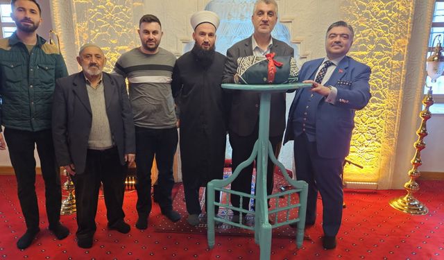 Saç-ı Şerif Sivrihisar Ulu Camii’ne bağışlandı