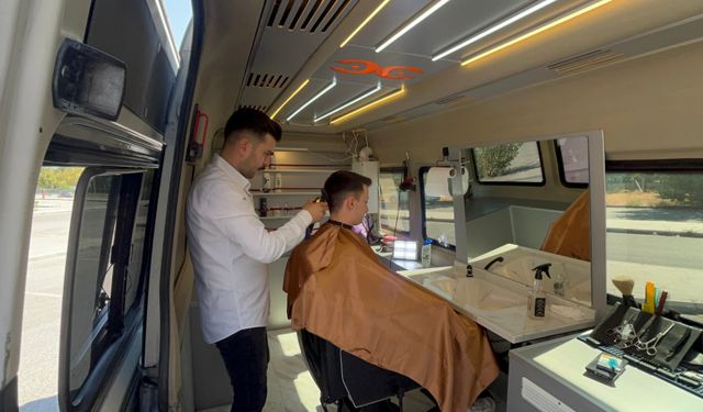 Bu kuaför ayağınıza geliyor