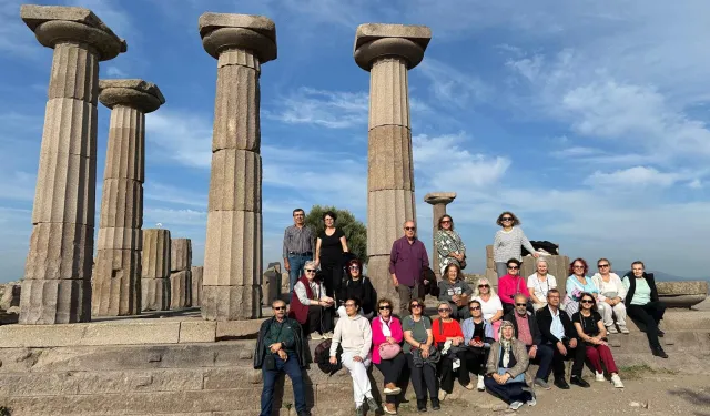 Sağlıklı yaş alma derneği Çanakkale'yi gezdi
