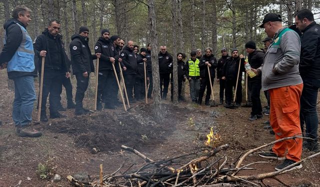 AUSAR’a Orman Yangını Eğitimi