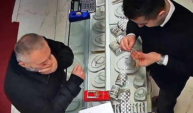 Eskişehir’de 343 Bin Liralık Sahte Altın Vurgunu Girişimi Kamerada