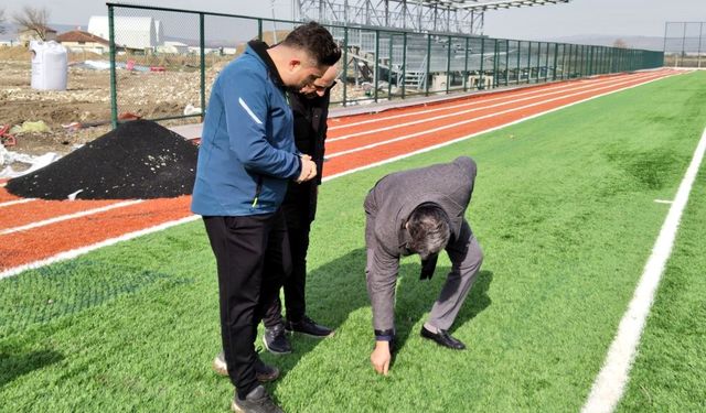İnönü’de Yeni Spor Kompleksi Yükseliyor