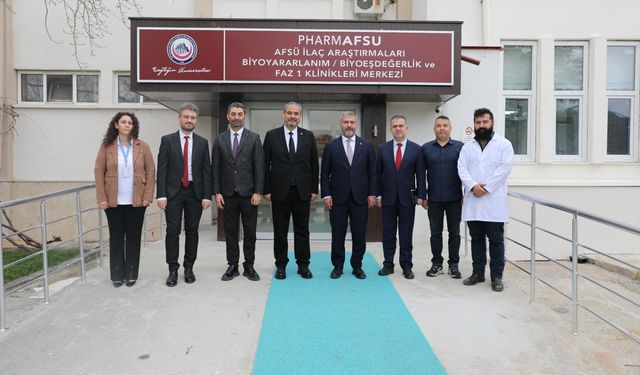 Anadolu Üniversitesi ile AFSÜ Arasında İlaç Geliştirme İş Birliği