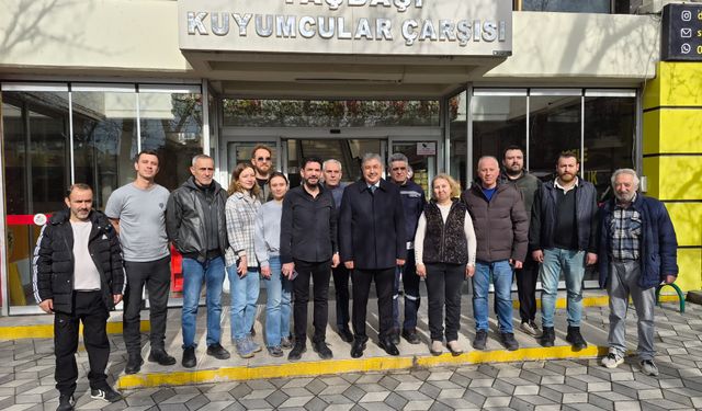 Vali Erdinç esnafı ziyaret etmeye devam ediyor