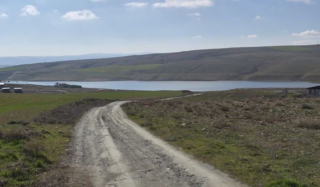Keskin Barajı'nın su seviyesindeki azalış endişelendiriyor