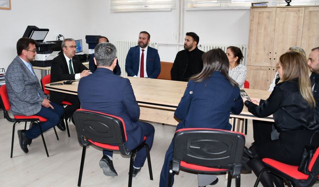 Eskişehir İl Millî Eğitim Müdürü Sinan Aydın’dan Şehit Mustafa Türker İlkokulu’na Ziyaret