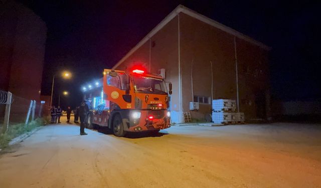 ESKİ Arıtma Tesisinde Korkutan Elektrik Panosu Yangını