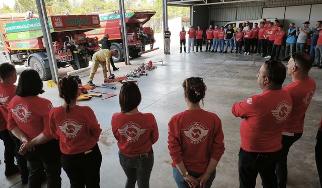 OBAK orman yangınlarına karşı eğitimli personel sayısını 110’a çıkardı