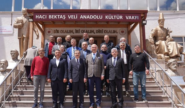 Başkan Ataç’tan Hacı Bektaş Veli Derneği ve Vakfı’na ziyaret