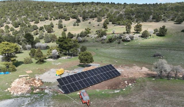 Kırsal mahallelerde güneş enerjili temiz su dönemi başlıyor