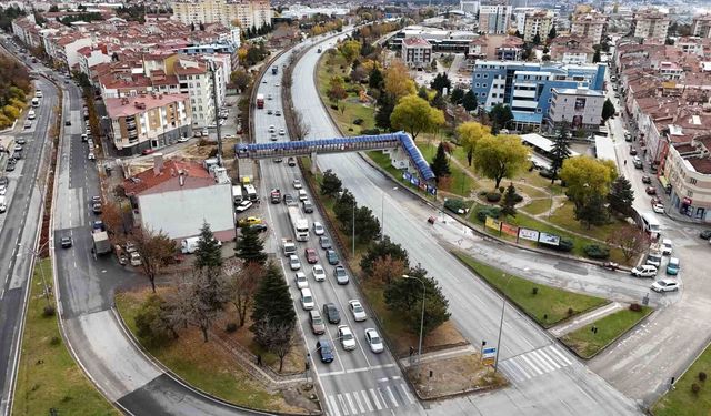 Eskişehir trafiğini rahatlatacak kritik eşik aşıldı