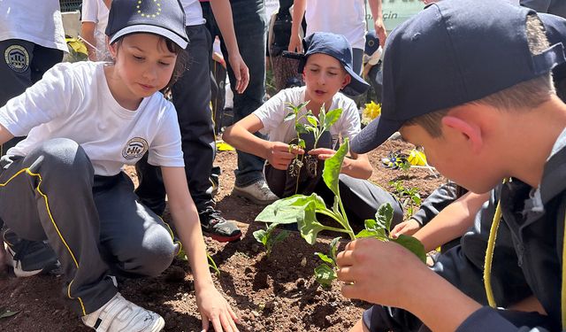 Öğrenciler "Küçük Ellerle Yeşil Yarınlara" projesinde buluştu