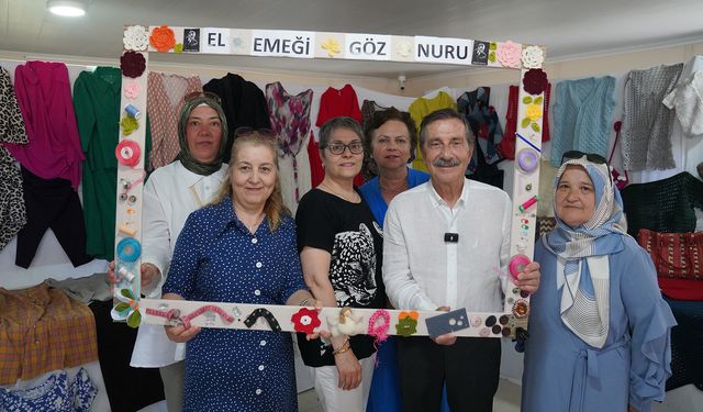 Tepebaşı'nda 343 Kursiyerin El Emeği Ürünleri Görücüye Çıktı