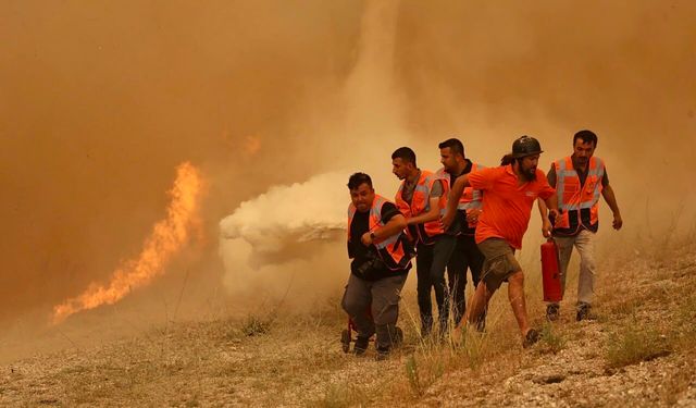 Türkiye Genelindeki 115 Yangının 110'u Kontrol Altına Alındı