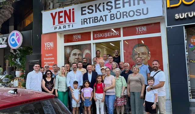 YENİ Parti Tepebaşı İlçe Yönetim Kurulu Göreve Başladı