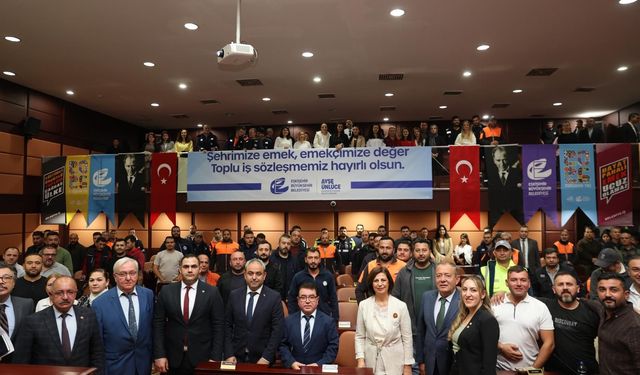 Büyükşehir Belediyesi'nden işçilere %26 zam