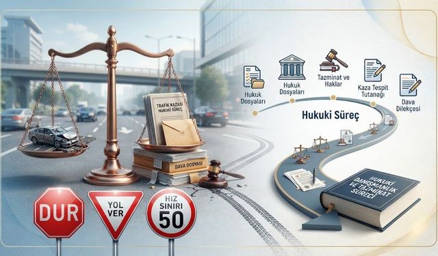 Trafik Kazası Sonrasında Hukuki Destek Süreci Nasıl İşler