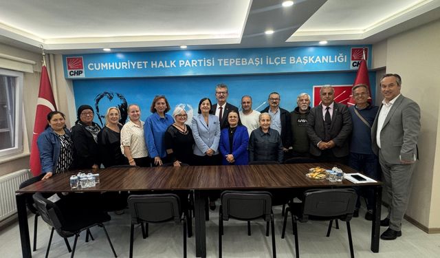CHP Tepebaşı'nda Buluştu