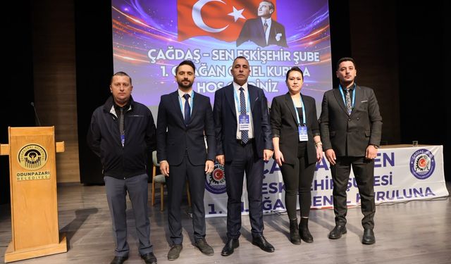 Çağdaş-Sen Eskişehir Şubesi’nden İlk Genel Kurul