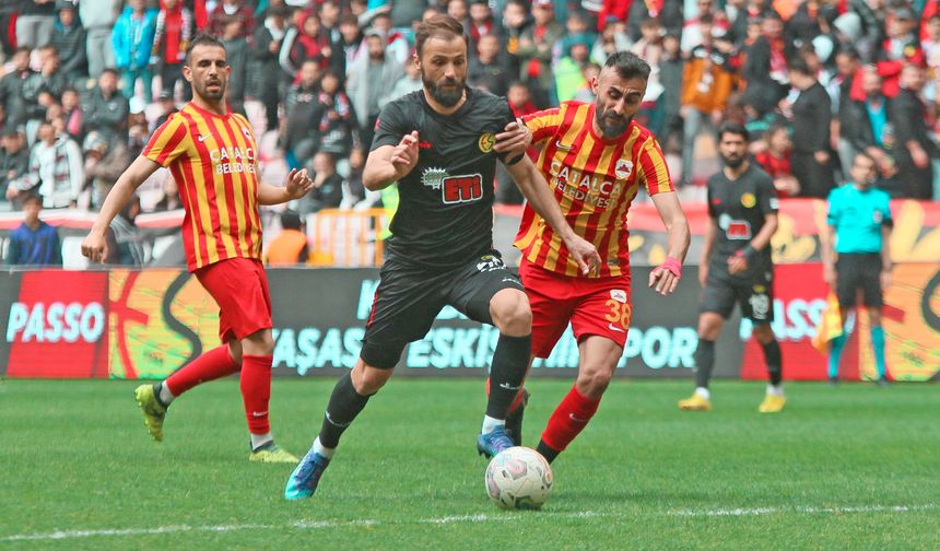 Eskişehirspor ligde en çok gol yiyen ikinci takım oldu