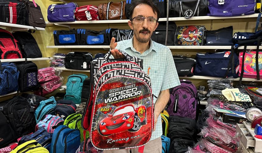 Okul çantalarının satışı hızlandı