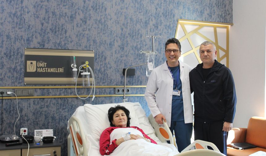 Böbrek taşı sorunu için Özbekistan’dan geldi