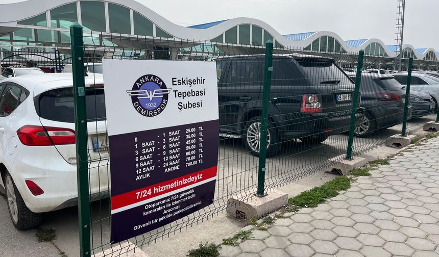 Eskişehir’deki tren garı otoparkı gelirinin Ankara Demirspor’a ait olması