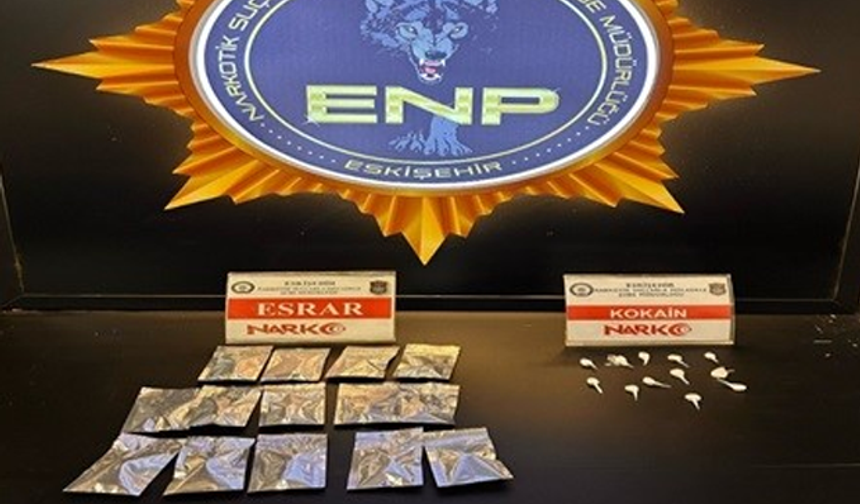 Eskişehir'de uyuşturucu operasyonu: 9 kişi yakalandı