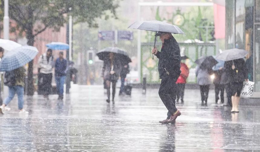 Eskişehir’de 3 gün sürecek sağanak yağış uyarısı
