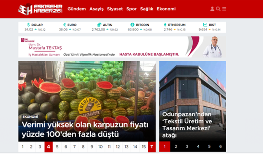 Guest post on Eskişehir Newspaper (eskisehirhaber26.com)