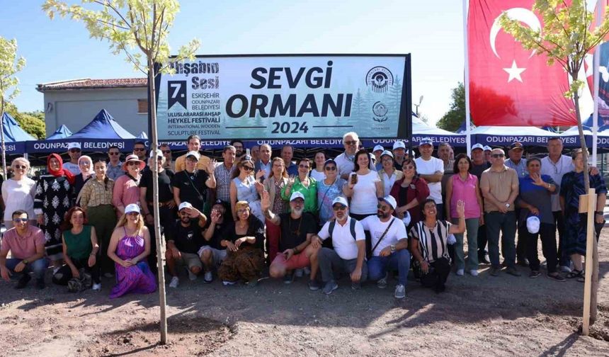 Odunpazarı’ndan sevgi ormanı