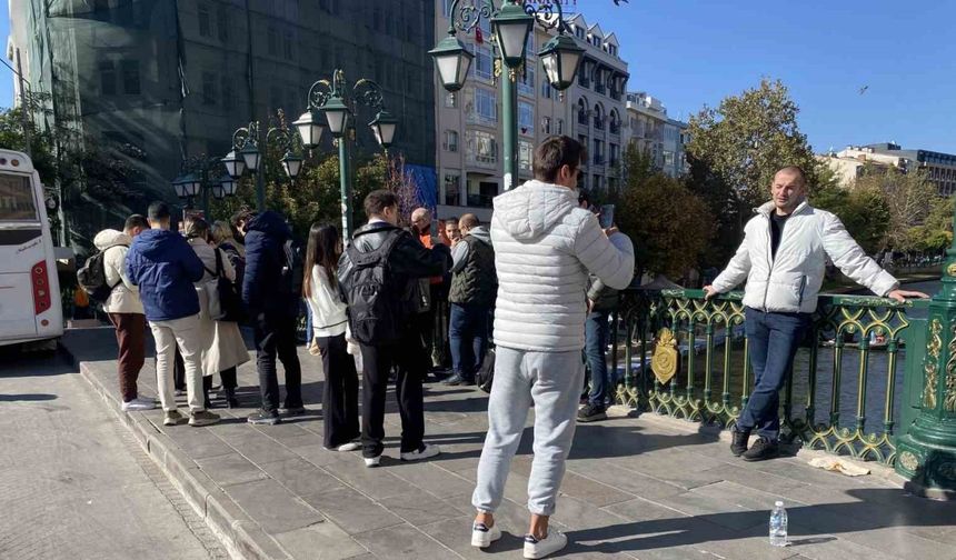 Eskişehir’i beğenen yerli turistler kente tekrar gelmek istiyor