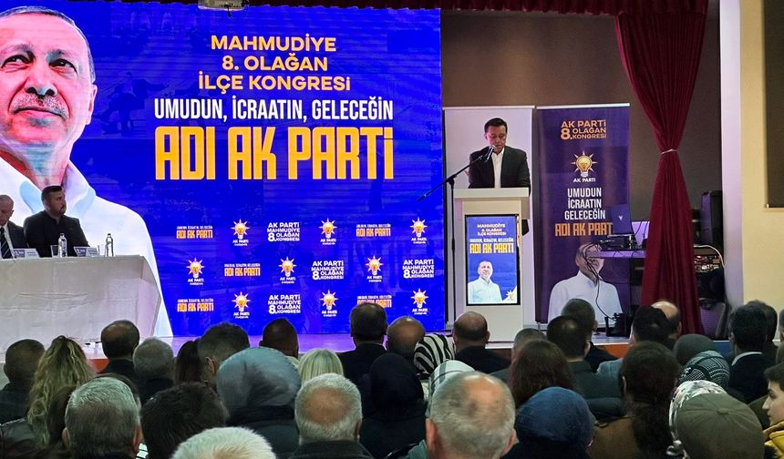 AK Parti Eskişehir’de Seyitgazi ve Mahmudiye ilçe kongreleri tamamlandı