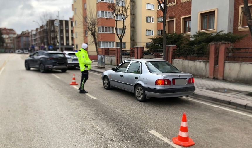 Eskişehir’de son bir haftada 10 bin 480 araç denetlendi