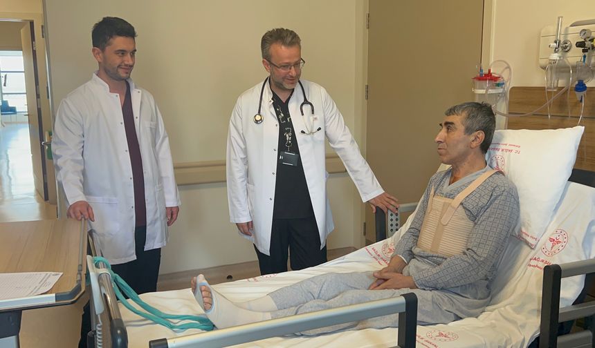 Eskişehir'de aort damarı iki kez yırtılan hasta yeniden hayata döndü